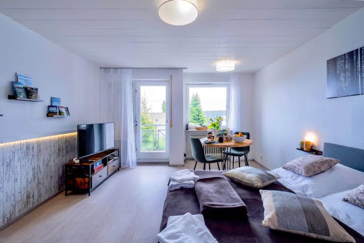 Relaxapartments Black Forest Nature Mit Beheiztem Indoor-Pool Und Sauna - Sonnenbalkon Mit Blick Ins Gruene, Schnelles Internet, Naehe Triberger Wasserfaelle, Fuer Bis Zu 2 Personen Schönwald Bagian luar foto